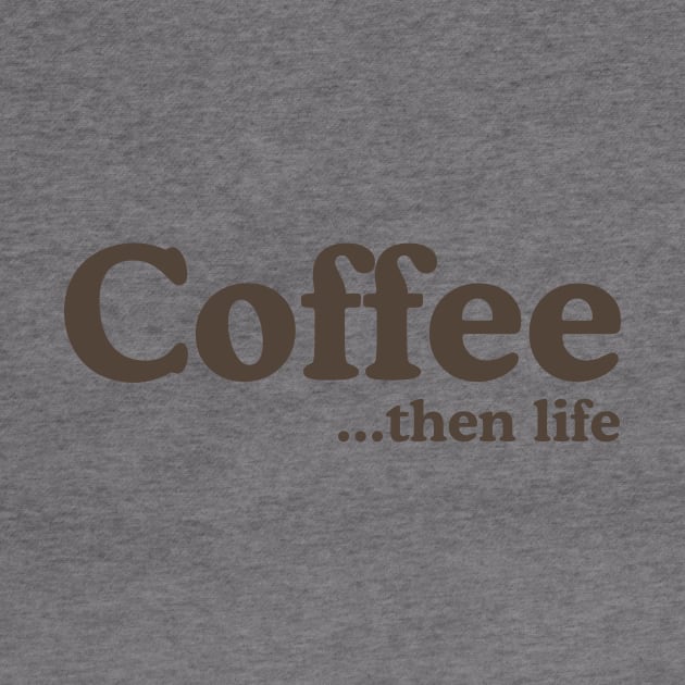 Coffee then life by Blister